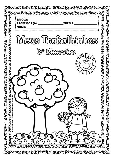 Capas Para As Avalia Es Do Bimestre A Tem Tica Da Primavera