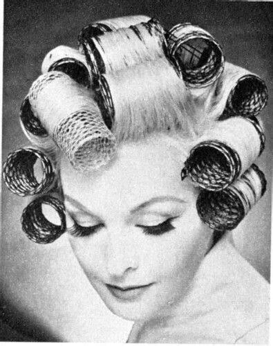 Blonde Mesh Set Hair Rollers Sleep In Hair Rollers Hair Curlers Rollers