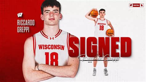 Badgers' late addition Riccardo Greppi isn't the 'usual' basketball big man