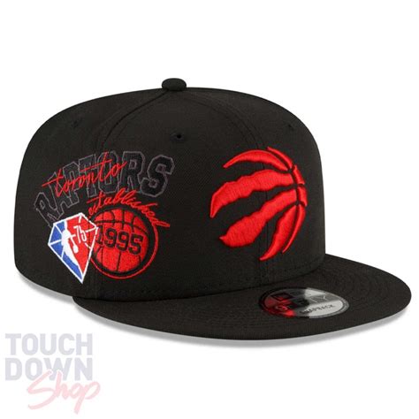 Casquette Toronto Raptors Nba Back Half 9fifty New Era Noir