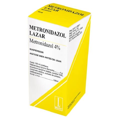 Metronidazol Suspensi N Ml Farmacia El T Nel