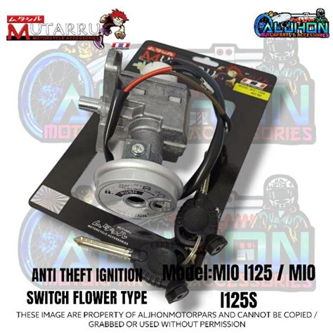 Mutarru Mioi M Key Set Anti Theft Flower Type Shopee Philippines