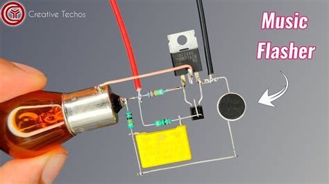 High Power Music Reactive Flasher Circuit Youtube