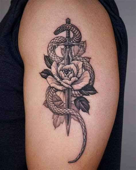 11 Snake Flower Tattoo Ideas That Will Blow Your Mind