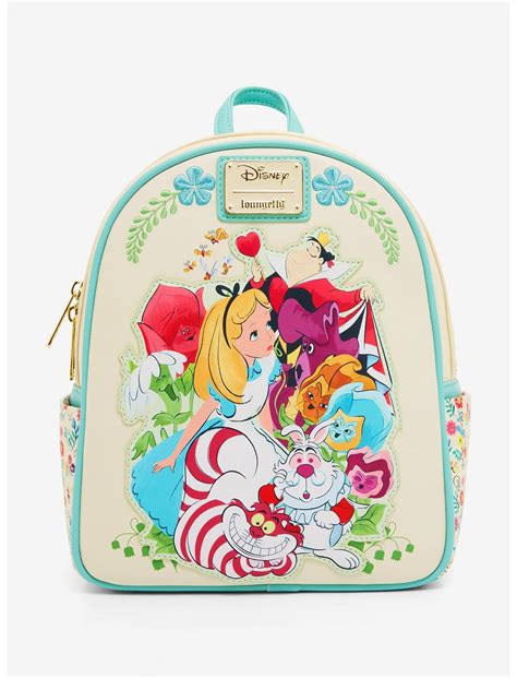 Loungefly Disney Alice In Wonderland Floral Character Portrait Mini