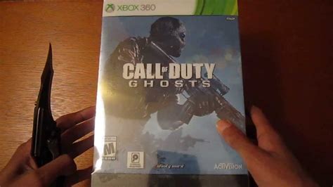 Call Of Duty Ghost Hardened Edition Unboxing Xbox Youtube