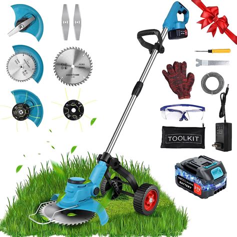 Amazon Electric Weed Wacker Cordless Weed Eater Battery Powered