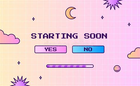 Stream Starting Soon Offline Screen Ui Layout Modern Pink Purple