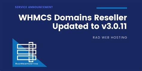 Domains Reseller Module Updated To V With Support For Whmcs