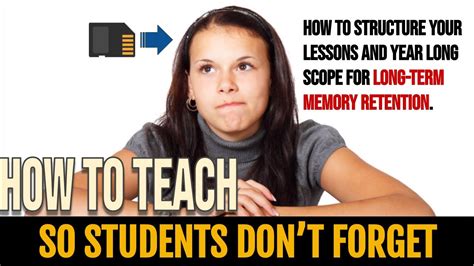 How To Teach So Students Don T Forget Classroom Strategies For Long