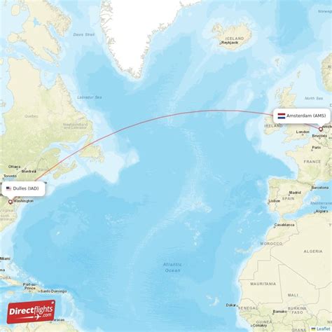 Direct Flights From Dulles To Amsterdam Iad To Ams Non Stop