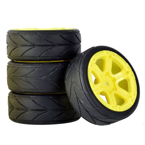 Rim41-6081 резиновые шины и пластиковые колеса 4 шт. для HSP HPI 1:10 ...