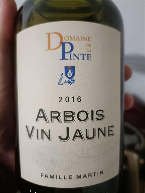 Domaine De La Pinte Arbois Vin Jaune France Jura Arbois