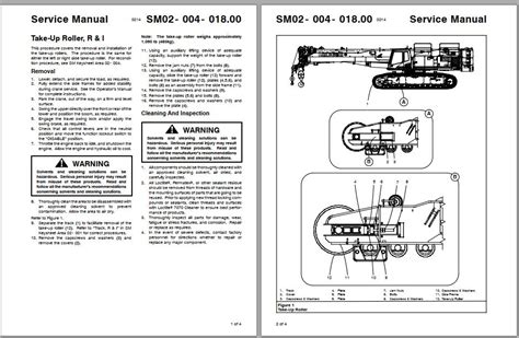 Linkbelt Telescopic Crawler Crane Tcc Service Manual Auto Repair