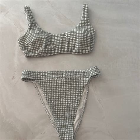 Abercrombie And Fitch Swim Abercrombie Fitch 9s Bikini Top And Highleg Cheeky Bottoms Swim Set