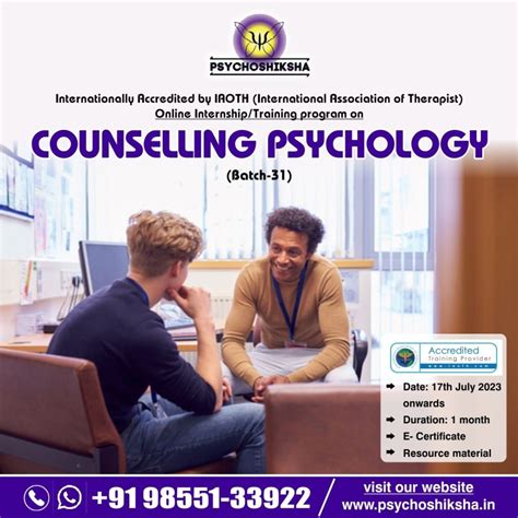 TRAINING INTERNSHIP Psycho Shiksha