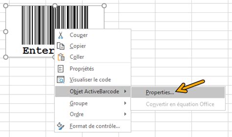 Codes à Barres En Excel 2016 Excel 2013 Et Excel 365 Activebarcode