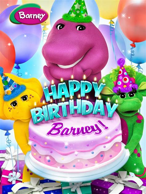 Printable Barney Happy Birthday