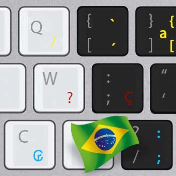 Adesivos Portugu S Abnt Etiquetas P Teclado Ilumina O Macbook