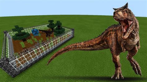 MCPE How To Make A Carnotaurus Farm YouTube