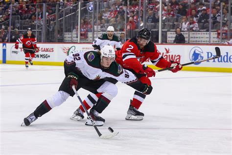 Logan Cooley Thrives in NHL Debut - The Hockey News Utah News, Analysis ...