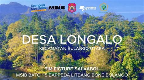 Profil Desa Longalo Bulango Utara Msib Bappeda Litbang Bone