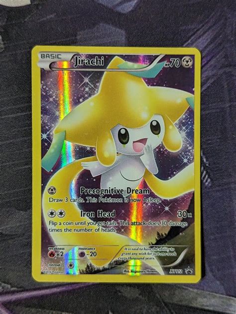 Jirachi Full Art Xy Promo Pokémon Pokemon Tcg Mythical Pokemon Cards