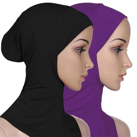 Cotton Muslim Turban Cap Women Full Cover Inner Hijab Caps Islamic