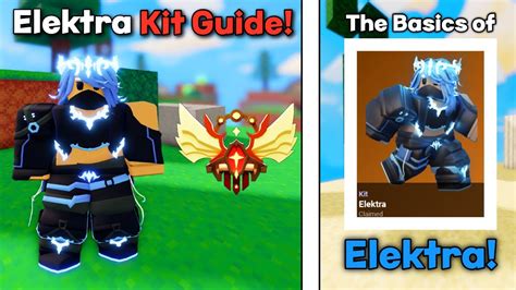 Level Elektra Kit Guide Roblox Bedwars Youtube