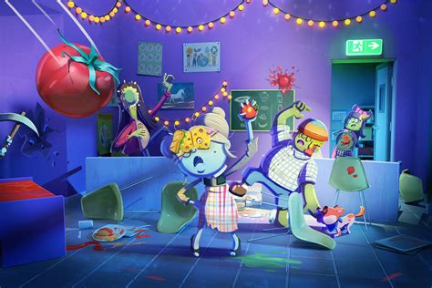 Zombie Kids Flashback - Card game on Behance