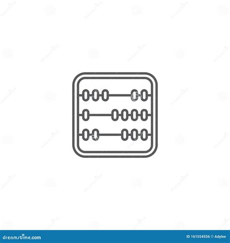 Abacus Vector Eps In Geometric Silhouette CartoonDealer 146402705