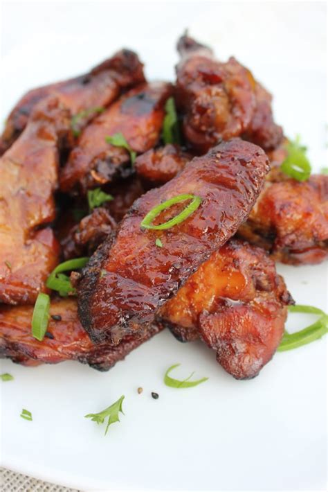 Slow Cooker Teriyaki Chicken Wings Bakersbeans Wanda Baker