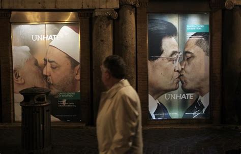 Benetton ‘unhate Campaign Ads A Stroke Of Genius Ibtimes