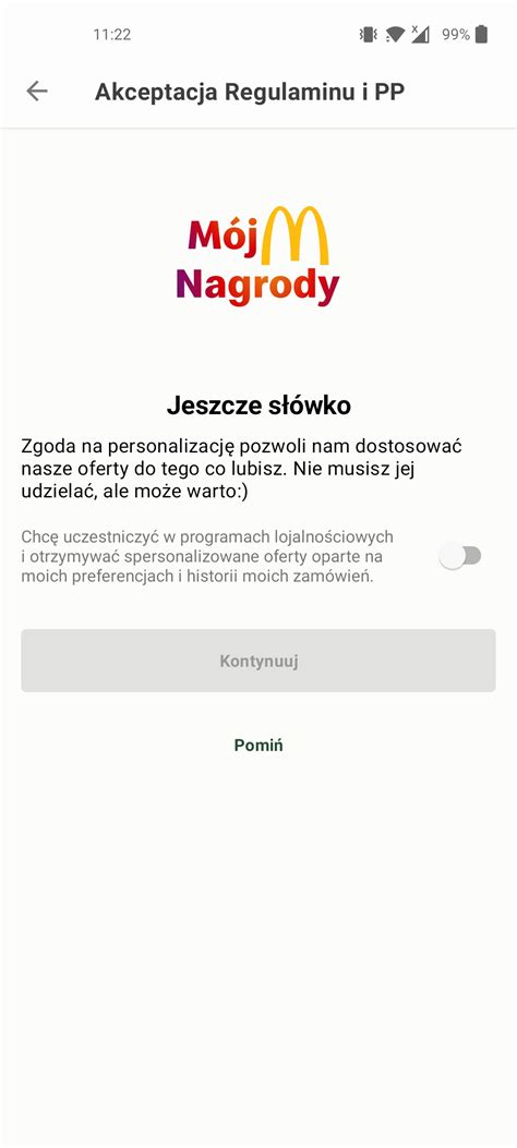 Mcdonald S Z Programem Lojalno Ciowym Mojem Zbieraj Punkty I Odbieraj