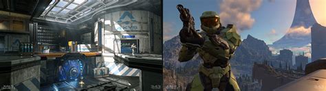 Comparing Halo Infinites Latest Screenshots To The Gameplay Reveal