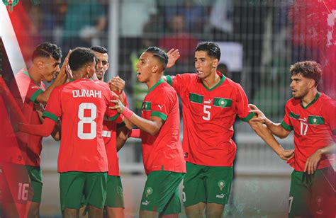 فيديو المغرب يكتسح إفريقيا الوسطي بخماسية ويتصدر بالعلامة الكاملة في