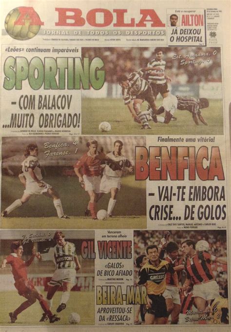 Capas De Jornais Vintage A Bola De Setembro De