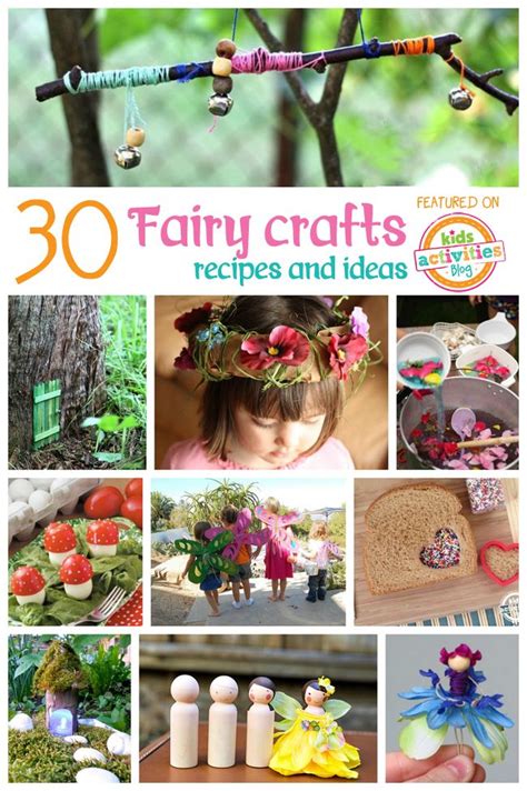 30 Easy Fairy Crafts And Activities For Kids Fairy Crafts Fairy