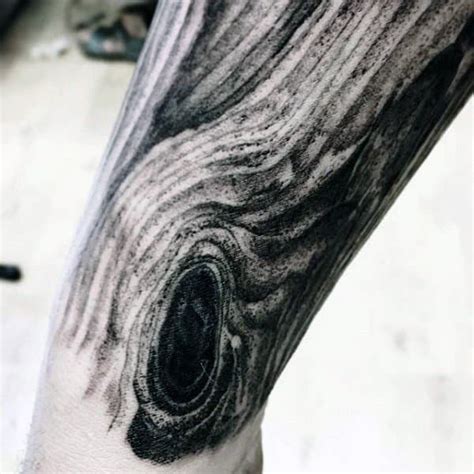 50 Unique Wood Carving Tattoo Designs For Men