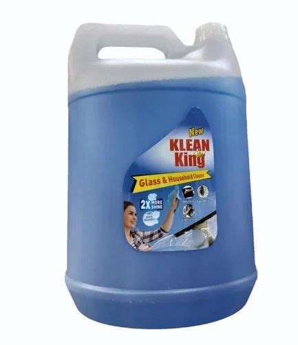 Screw Cap 5L Klean King Glass Household Cleaner Packaging Type Can At