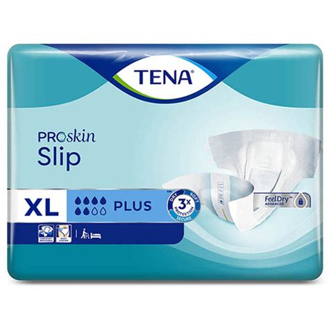 TENA ProSkin Slip Plus XL 2559ml 30 Pack