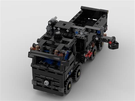 Lego Moc Mini Truck With Two Wheel Steering By B4 Rebrickable Build