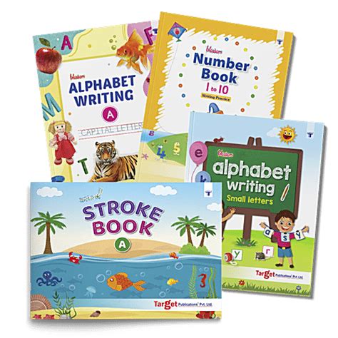 Buy Target Publications Nursery Writing Books For Kids English 2 To