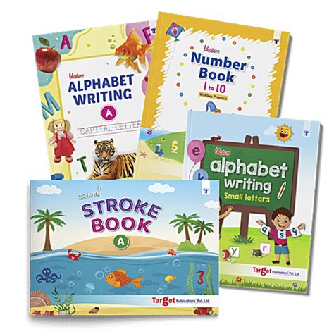 Buy Target Publications Nursery Writing Books - For Kids, English, 2 To ...