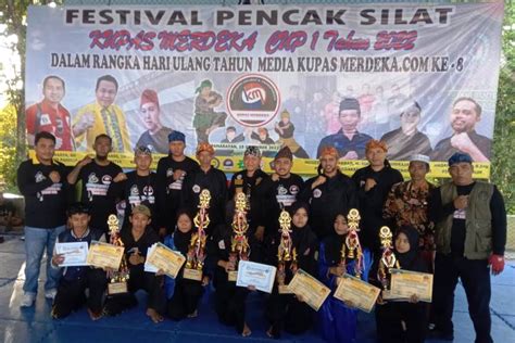 Inilah Juara Festival Pencak Silat Kupas Merdeka Cup I Peraih Beasiswa