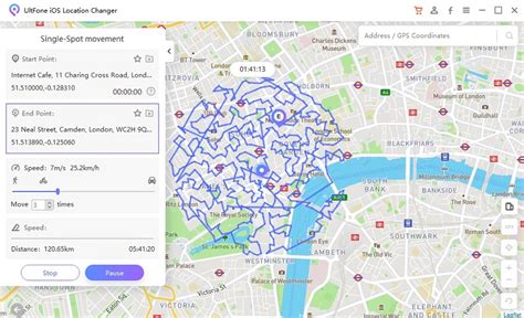 Ultfone Ios Location Changer Guide Change Ios Android Gps Location And