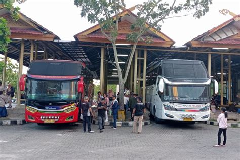 InfoPublik Jumlah Penumpang Mudik Lebaran Di Terminal AKAP Pekanbaru