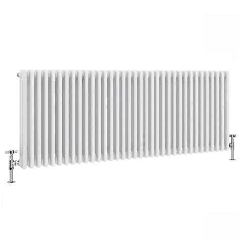 Keswick 600 X 1595mm Cast Iron Style Traditional 3 Column White