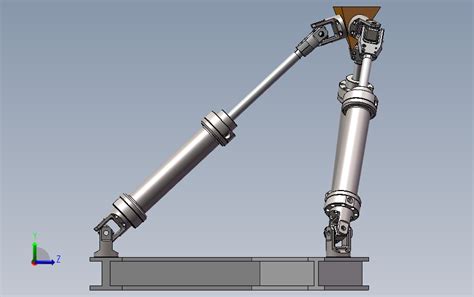 三轴并联机器人 Solidworks 2010 模型图纸下载 懒石网