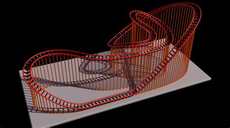 3d Model Roller Coaster Turbosquid 1913513